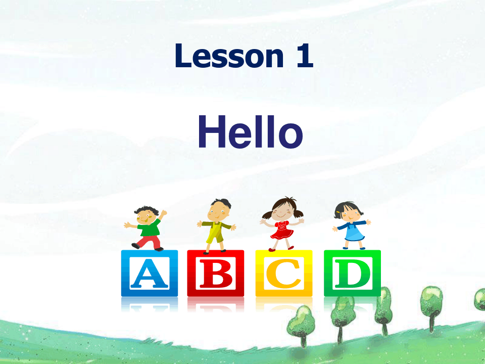 新概念英语入门lesson 1 Hello