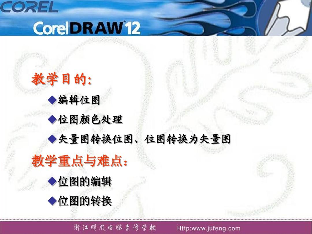 CorelDRAW教程 第十四讲 编辑位图