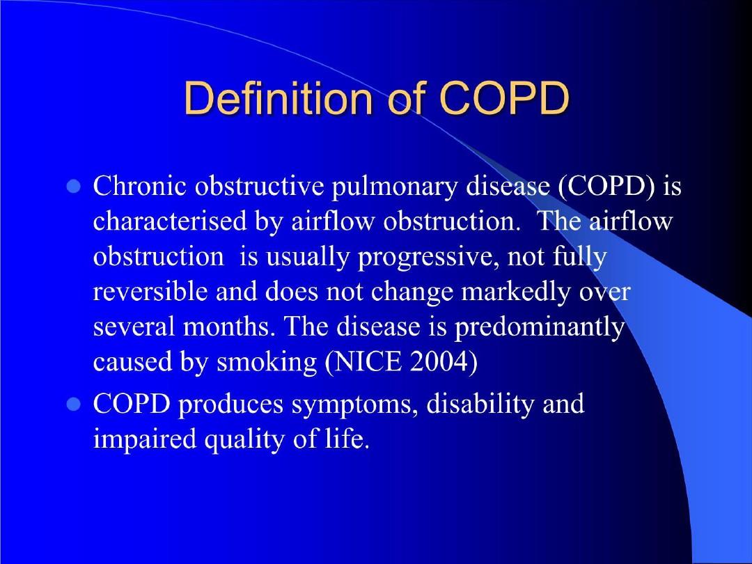【COPD英文精品课件】Patient Empowerment in Chronic Obstructive Pulmonary Disease (COPD)