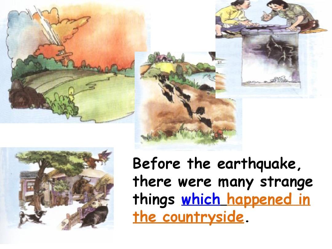 Unit 4 Earthquakes-Grammar