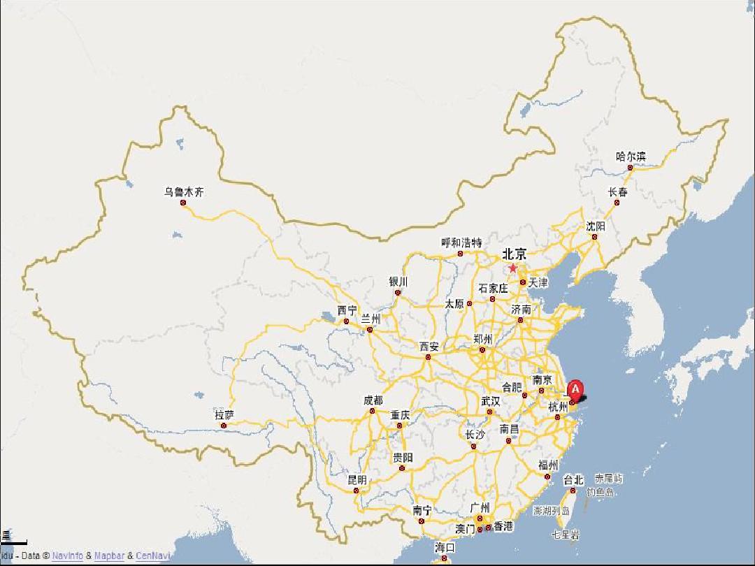中国各省地图矢量图