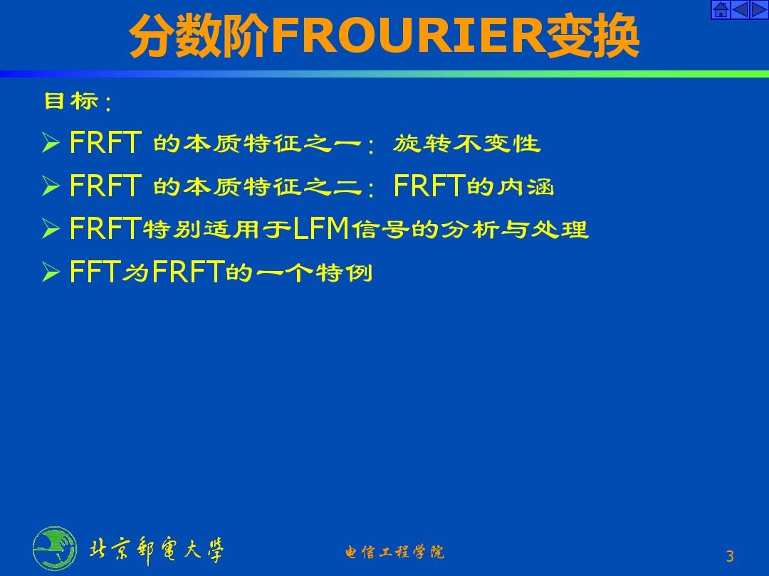 分数阶傅里叶变换FRFT研究-PPT课件