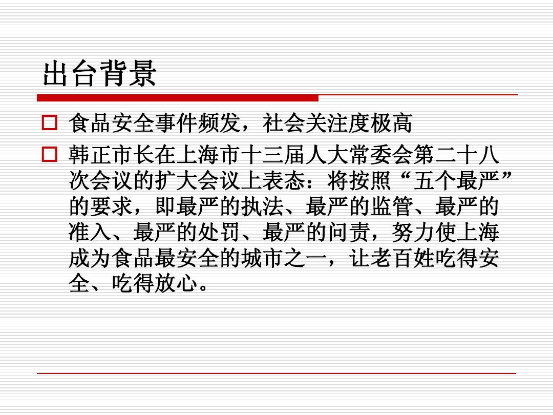 上海市实施《食品安全法》办法