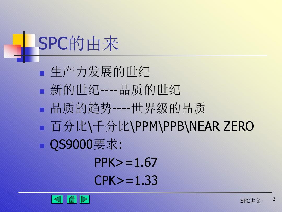 SPC过程统计分析