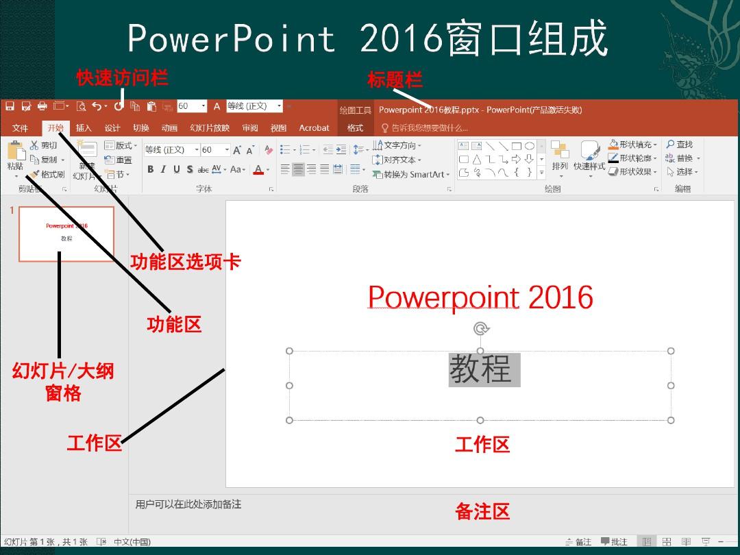PowerPoint2016基础教程