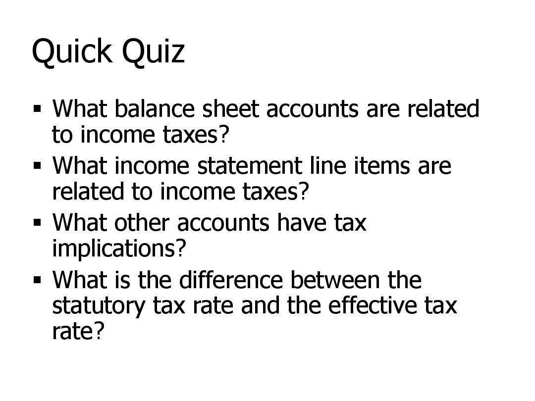 UGBA 120AB Chapter 16 Accounting for Income Taxes with solutions