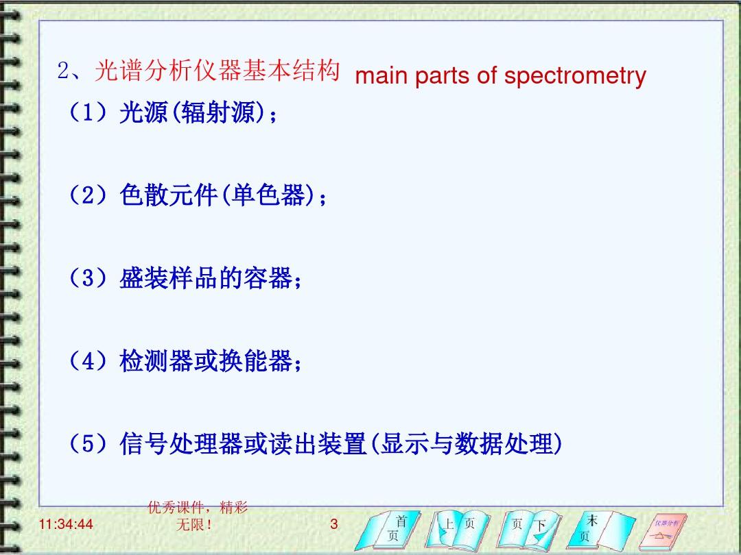 武汉大学第五版仪器分析.光谱法仪器与光学仪器课件.ppt