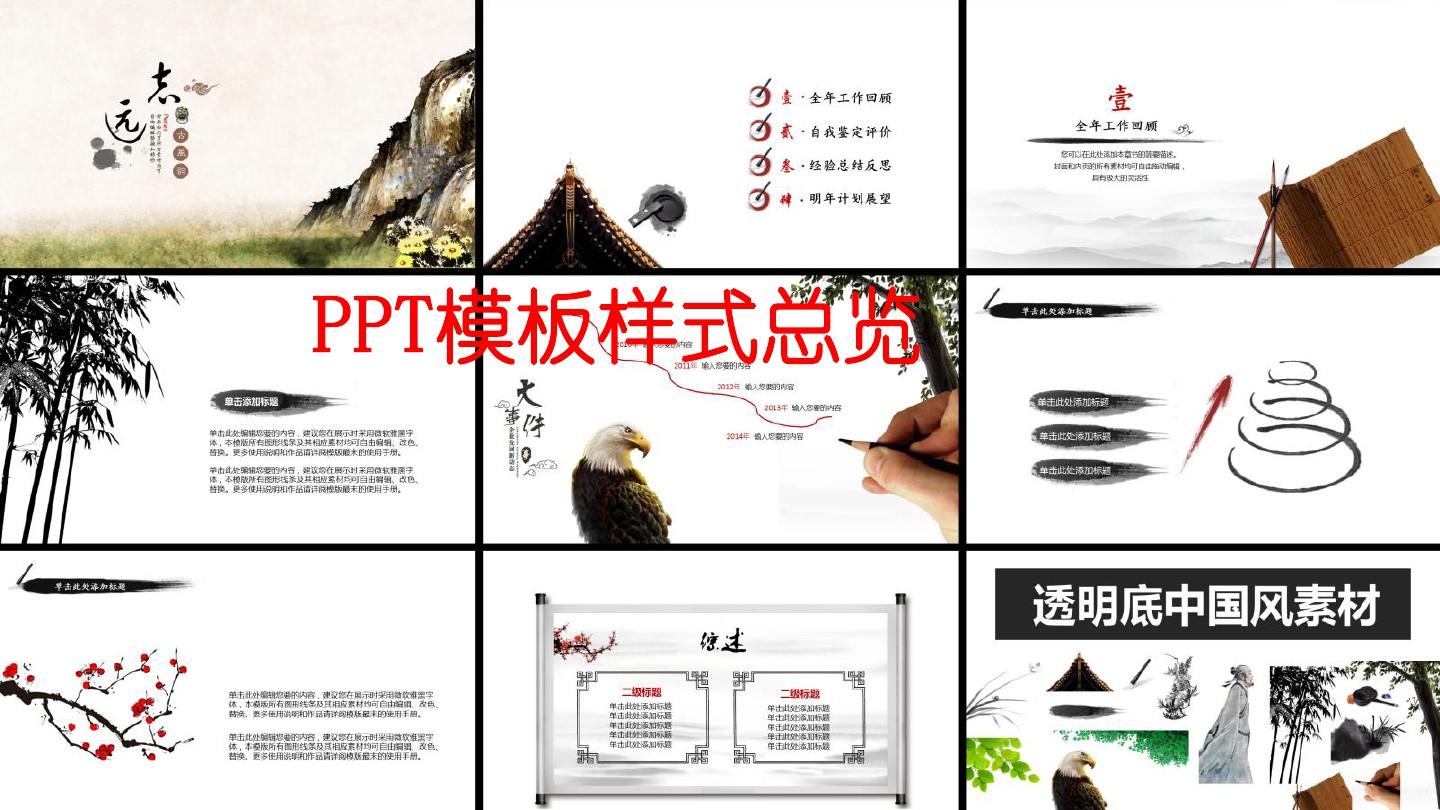 中国传媒大学 国学教育 学术汇报工作总结汇报范本PPT模板