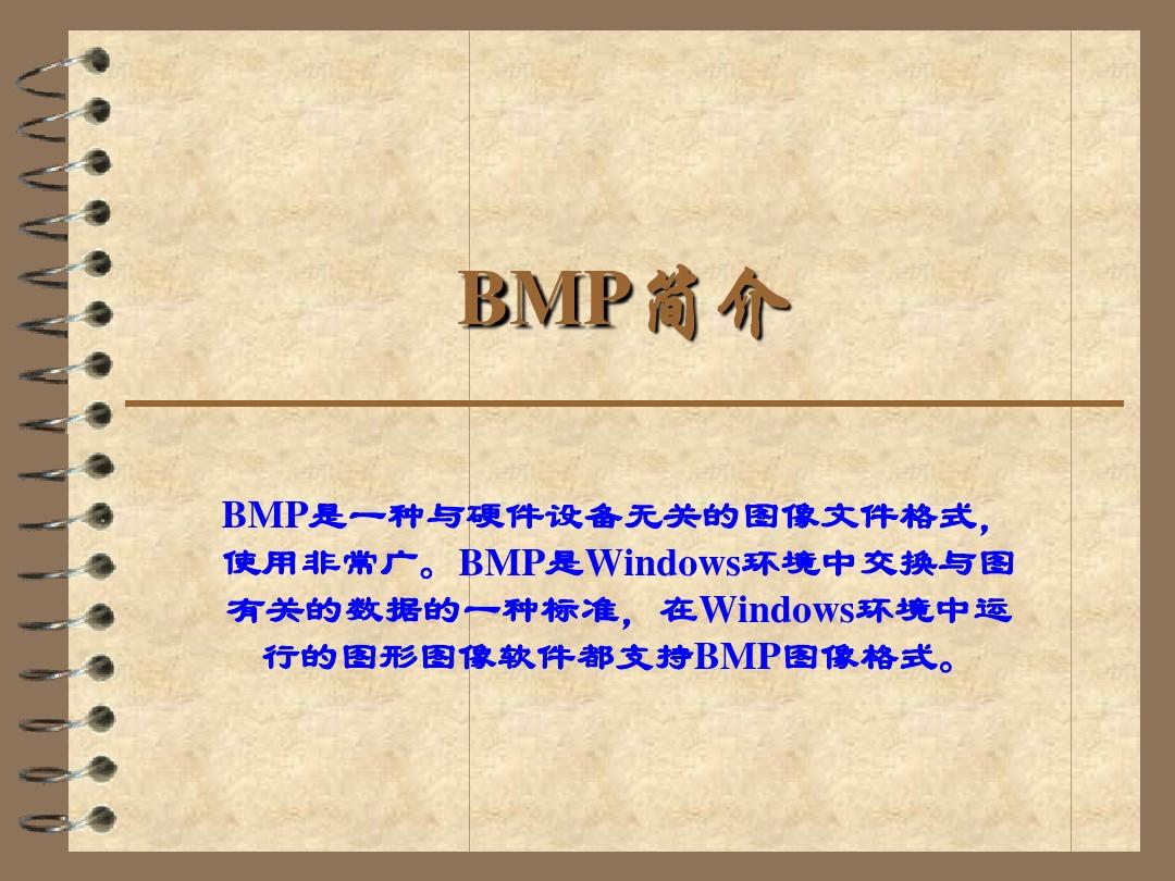 BMP图片格式