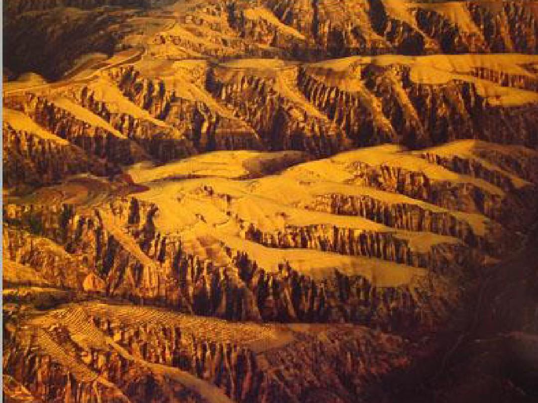 沟壑纵横的特殊地形区—黄土高原