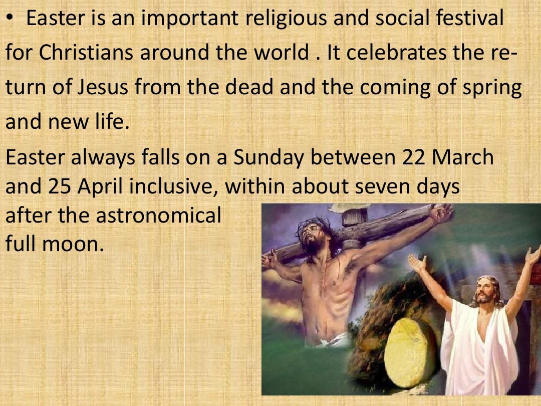 复活节英语介绍