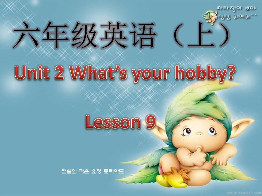 最新人教精通版英语六年级上册Unit 2What’s your hobby(Lesson 9)课件PPT
