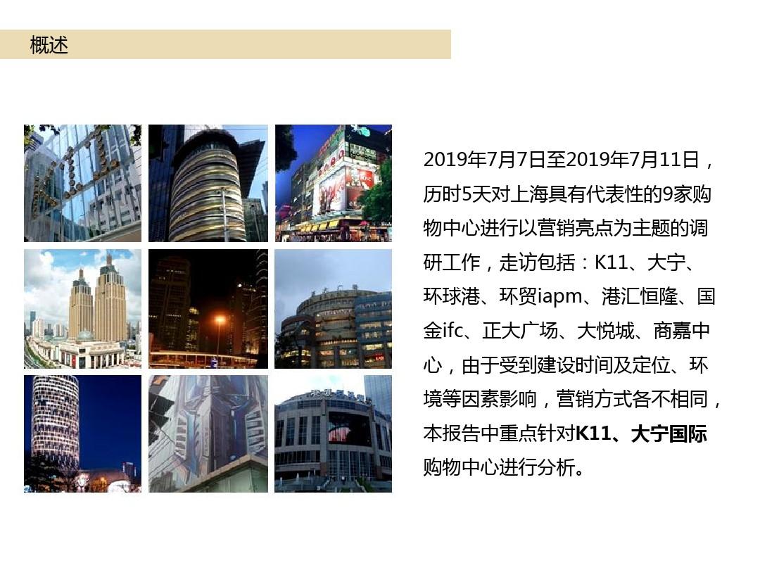 2019年上海K11、apm等购物中心营销亮点调研报告(41页)-文档资料42页