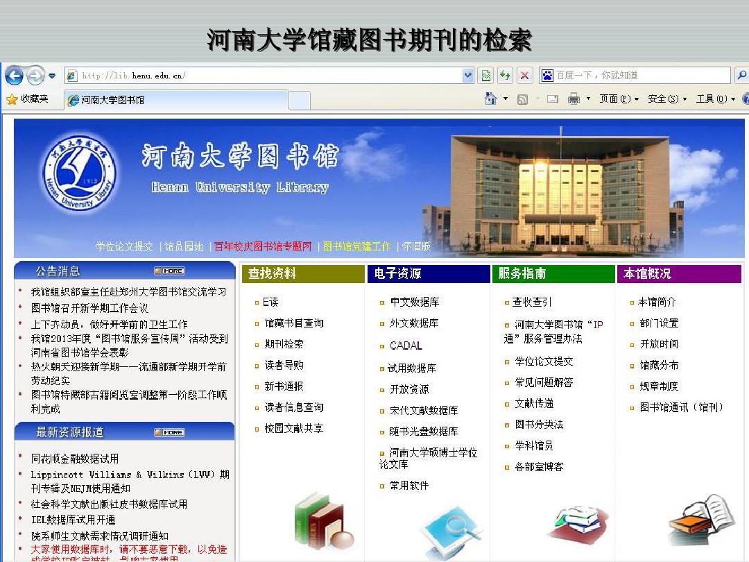 中文文献数据库