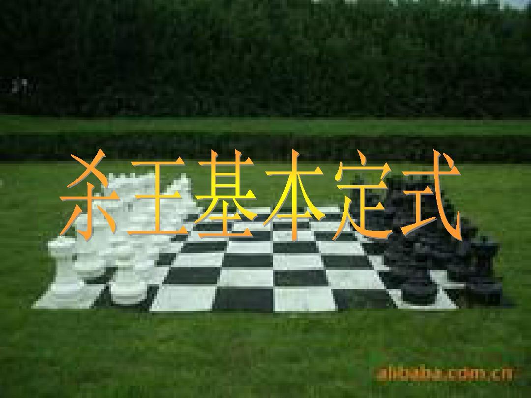 国际象棋开局 杀王定式和战术