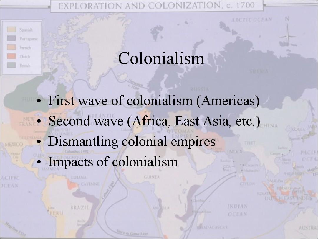 殖民主义-西方殖民主义历史