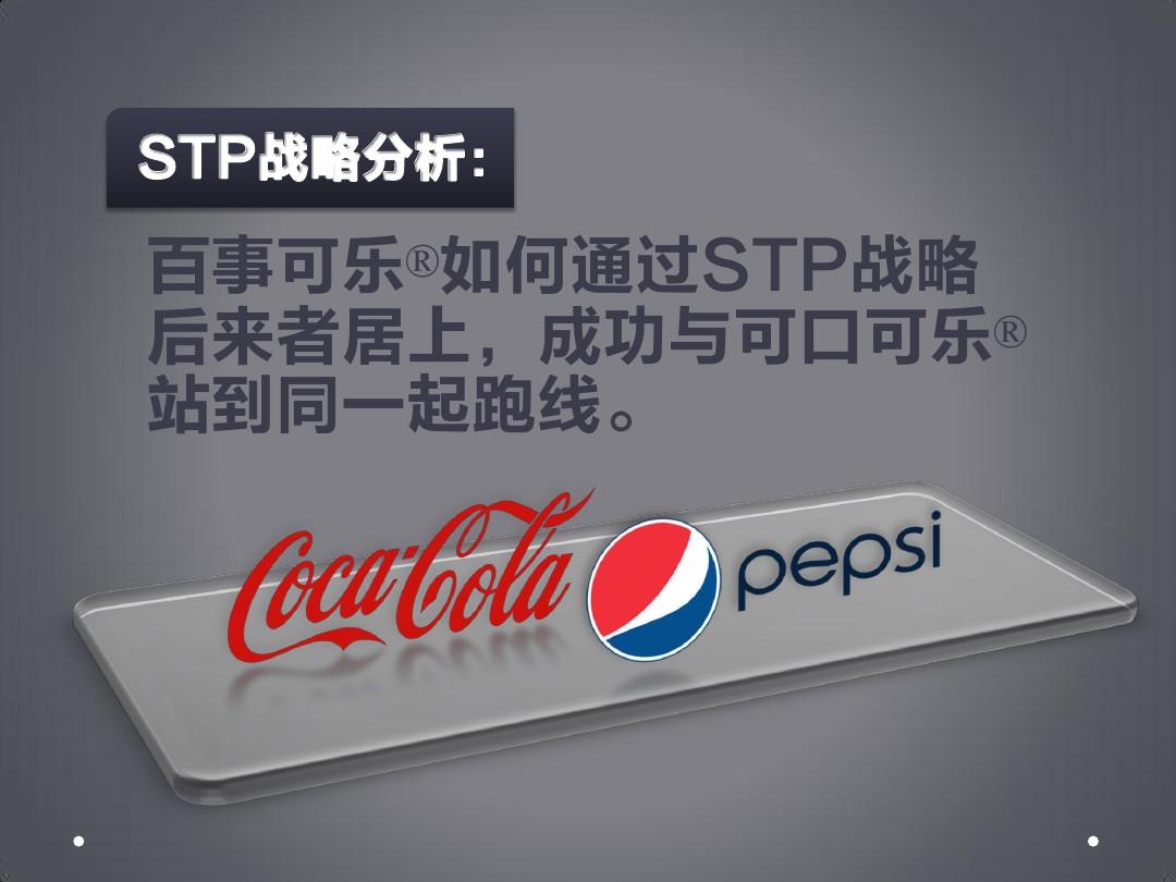 STP战略分析：百事可乐 vs. 可口可乐