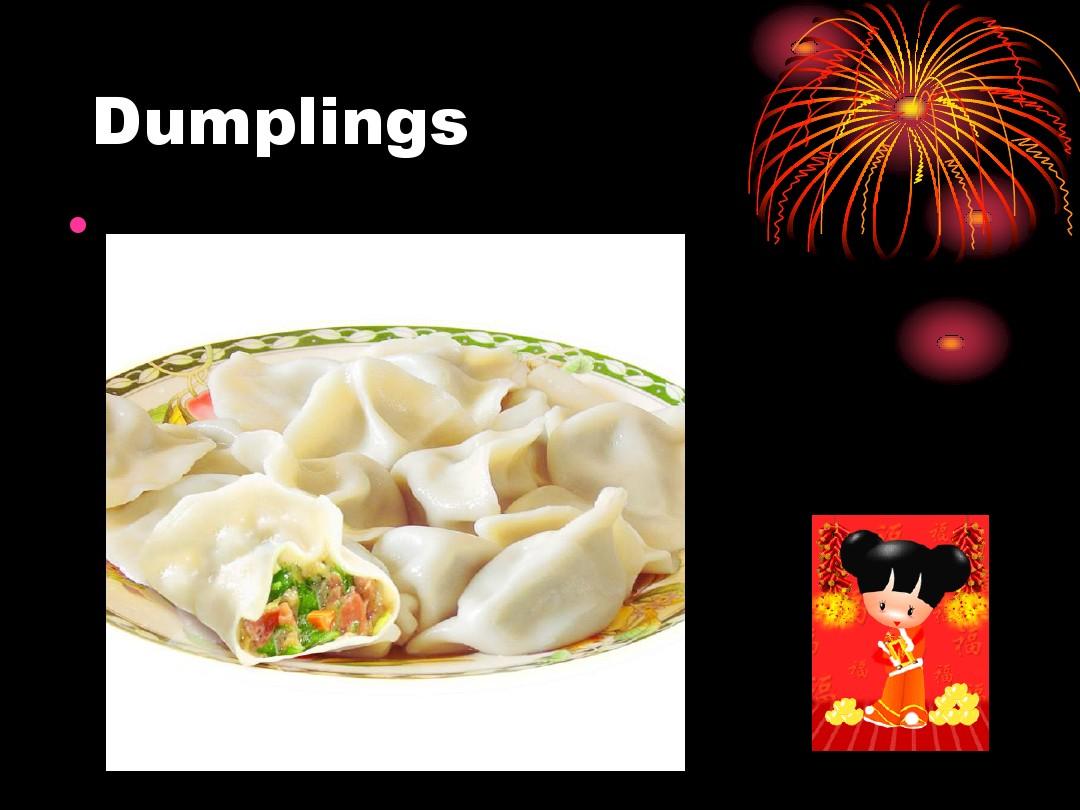中国传统美食英文版
