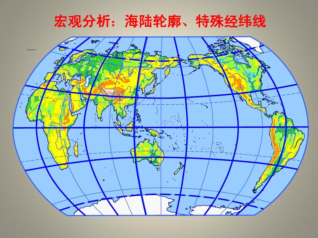 世界地理分区  亚洲