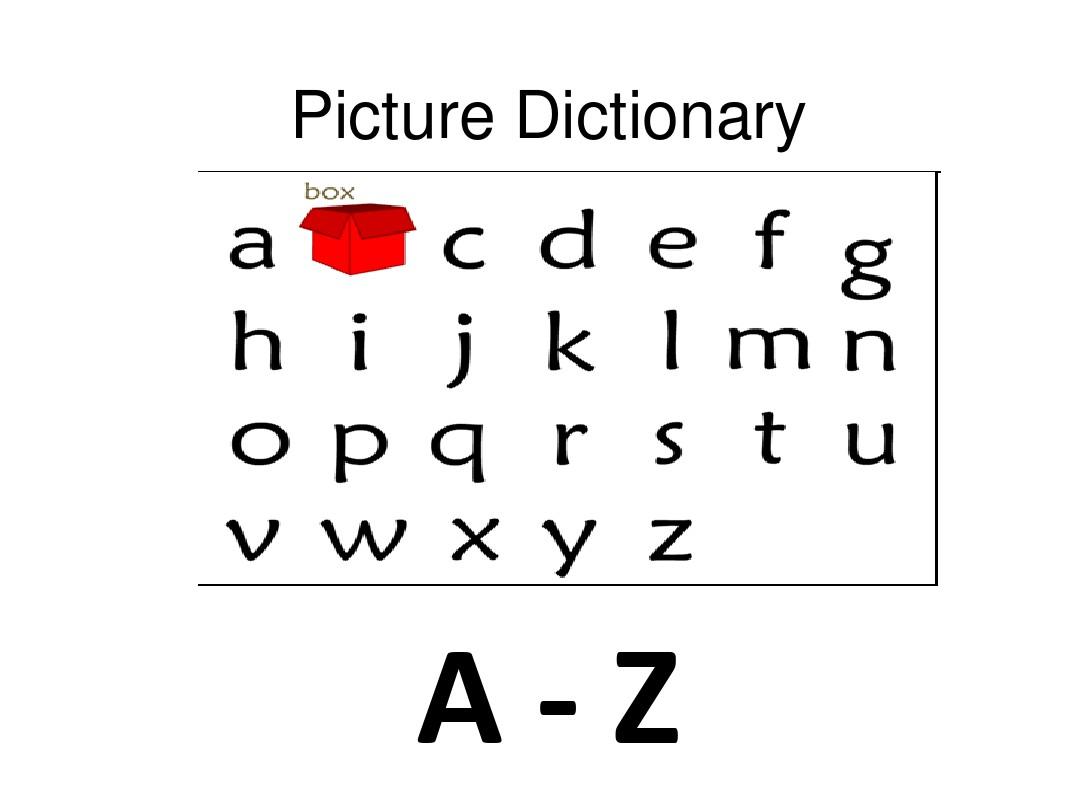 英语学习资料 图片字典 Picture Dictionary