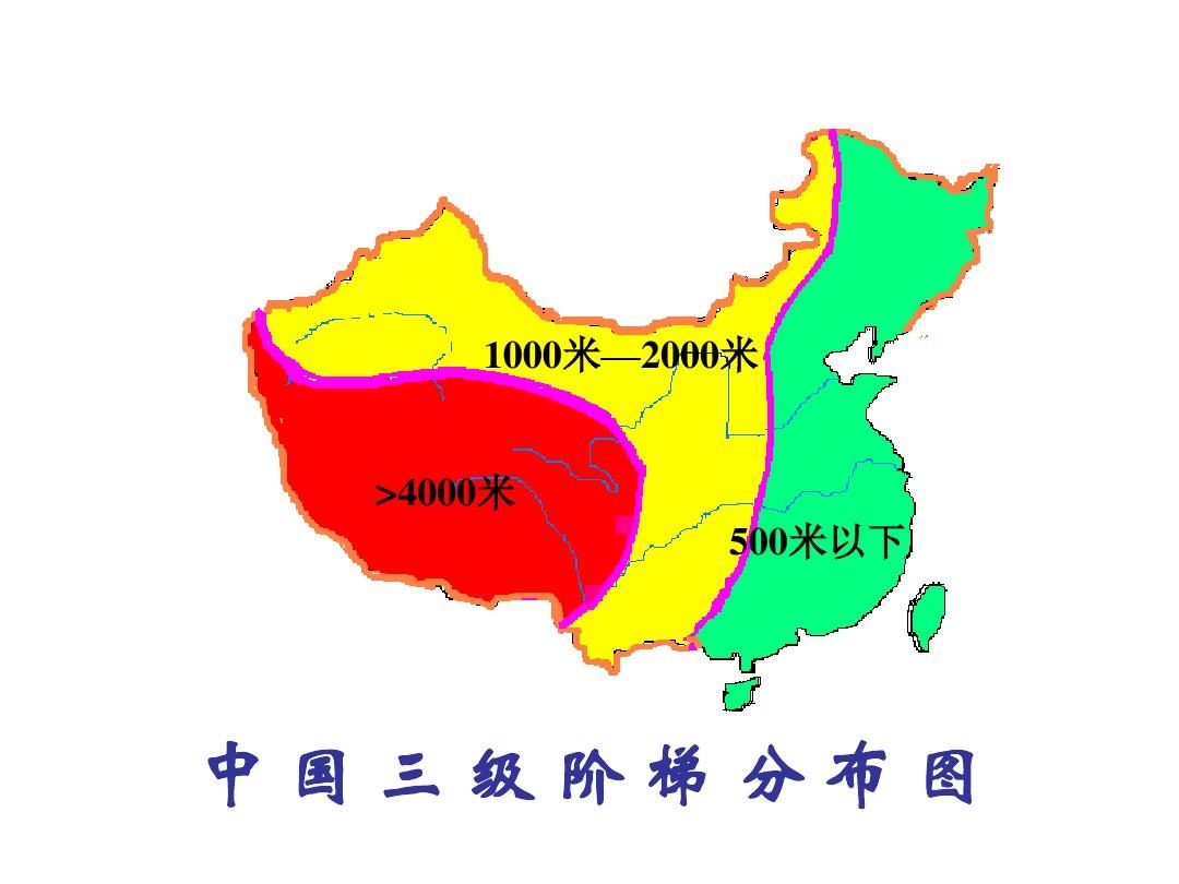 高中地理中国的地形