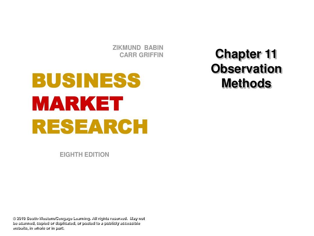 business research methods 8th edition ppt chapter 11