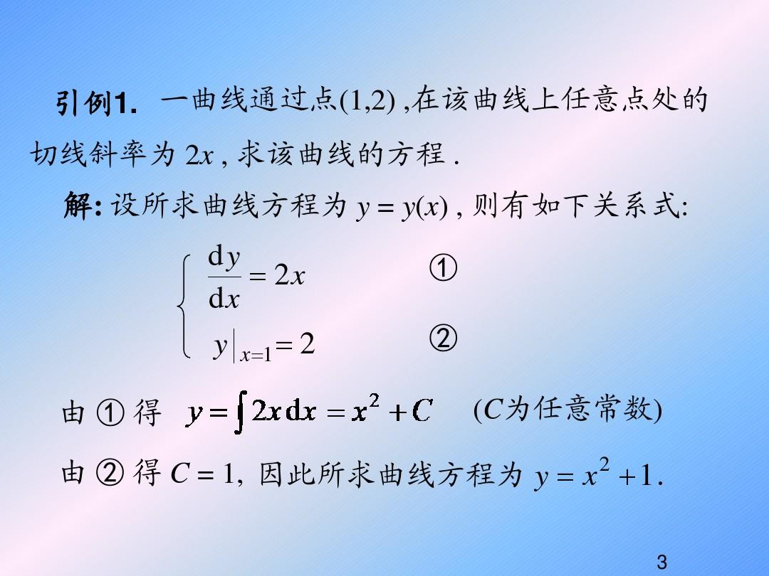 第15讲 一阶及可降阶微分方程(n)