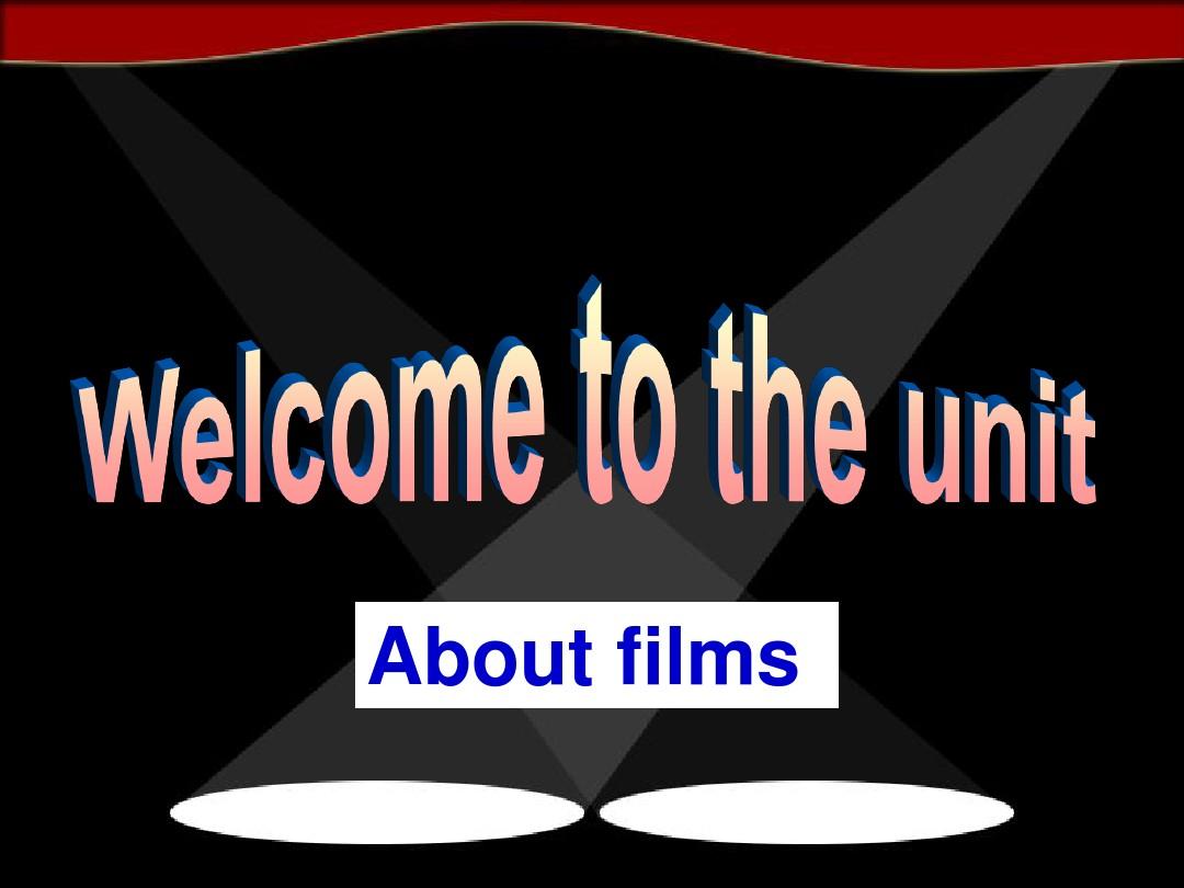 牛津译林版9A Unit7 Films Welcome to the unit课件(32页)