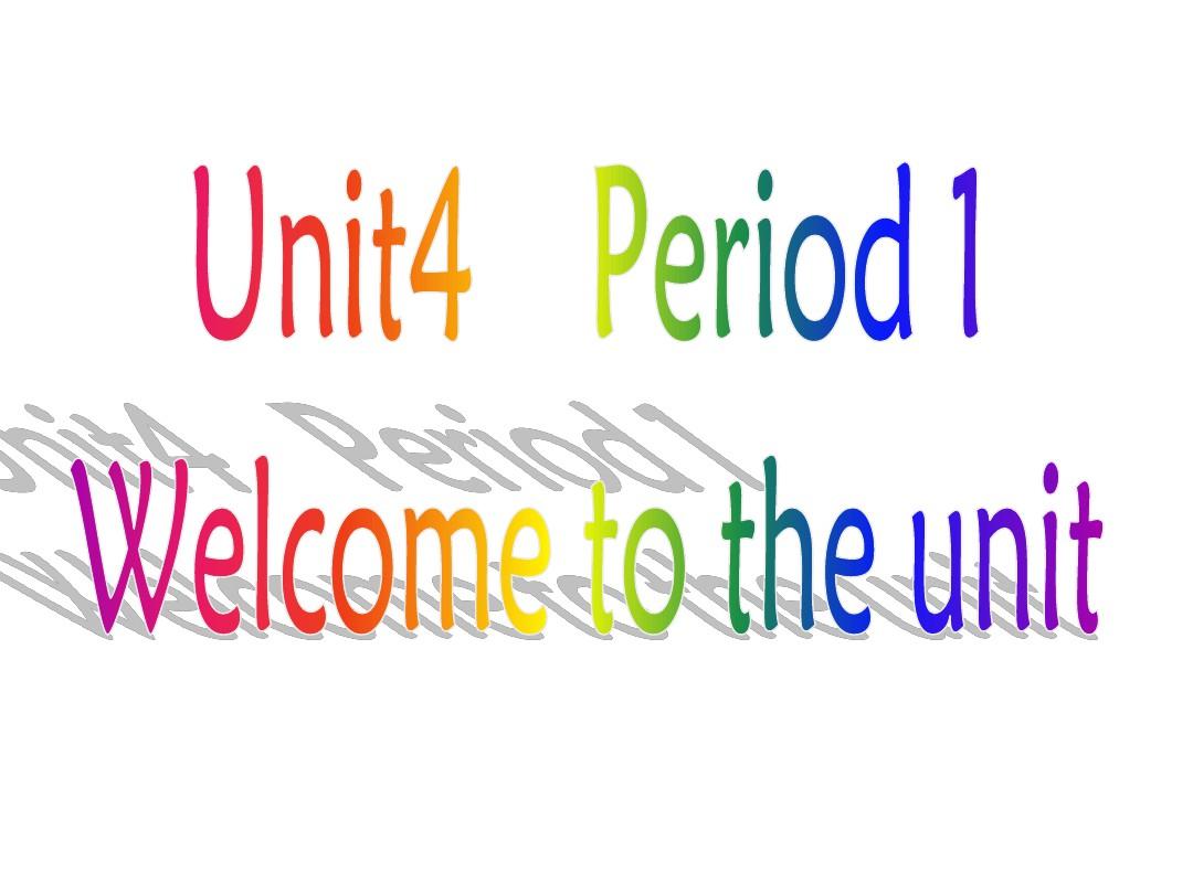 8B-Unit4-Comic-strip-and-welcome-to-the-Unit牛津英语