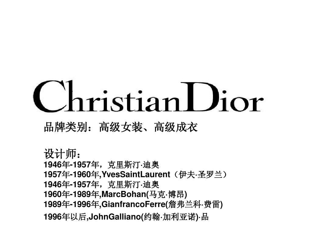 Dior 调研报告