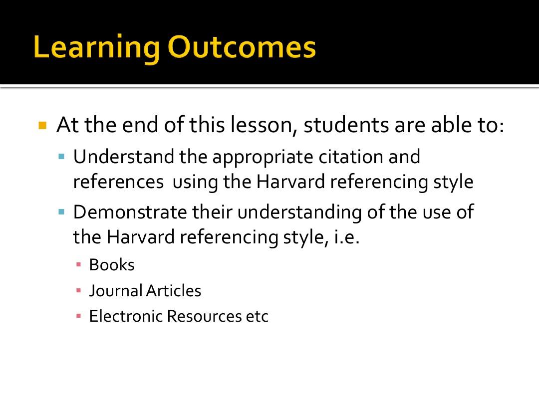 Harvard Style哈佛体-引用格式