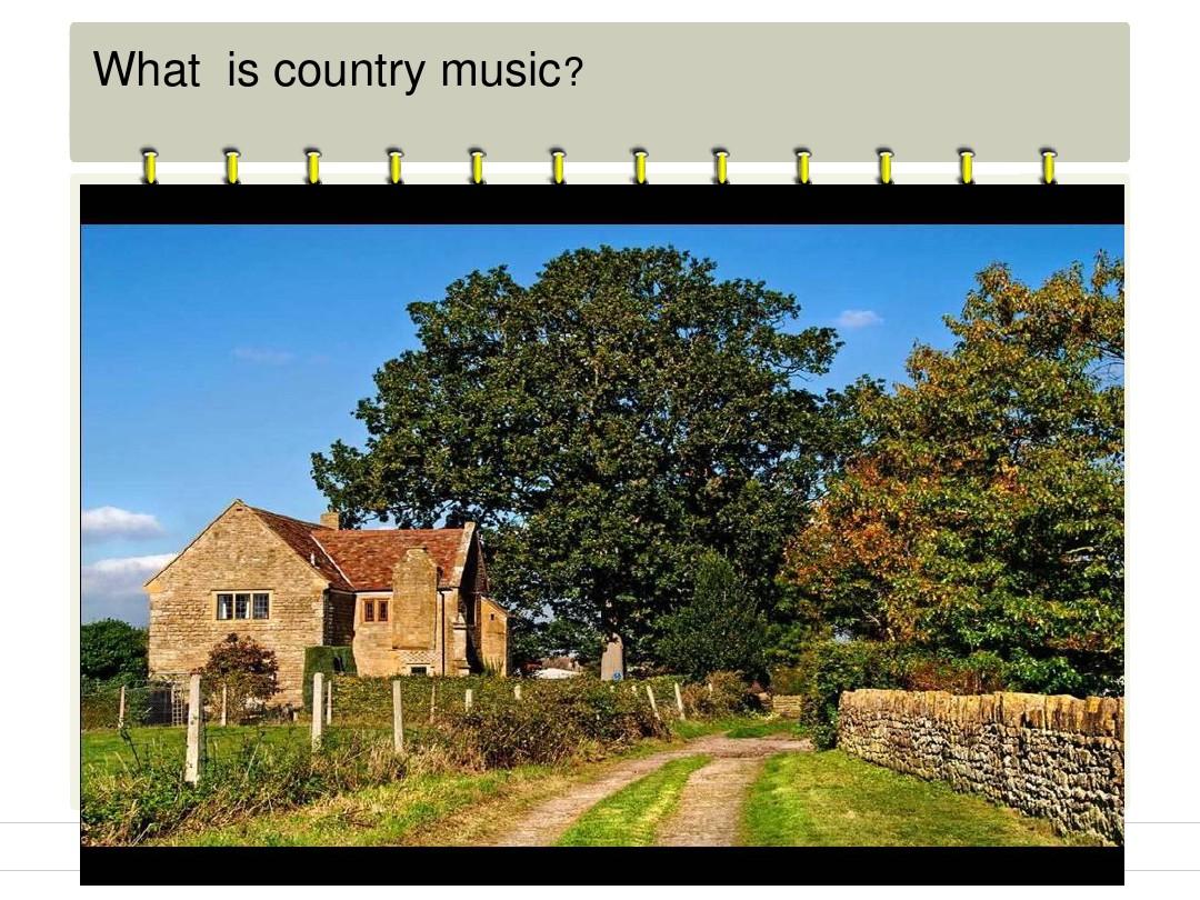 美国乡村音乐介绍英语