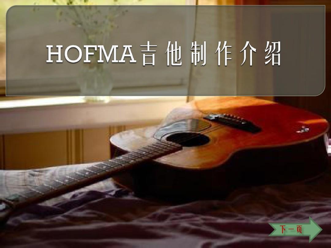 吉他介绍(HOFMA)