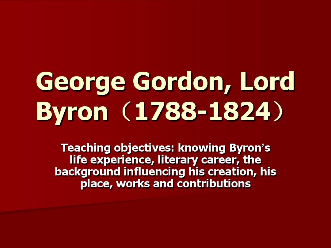 George+Gordon,+Lord+Byron(1788-1824)