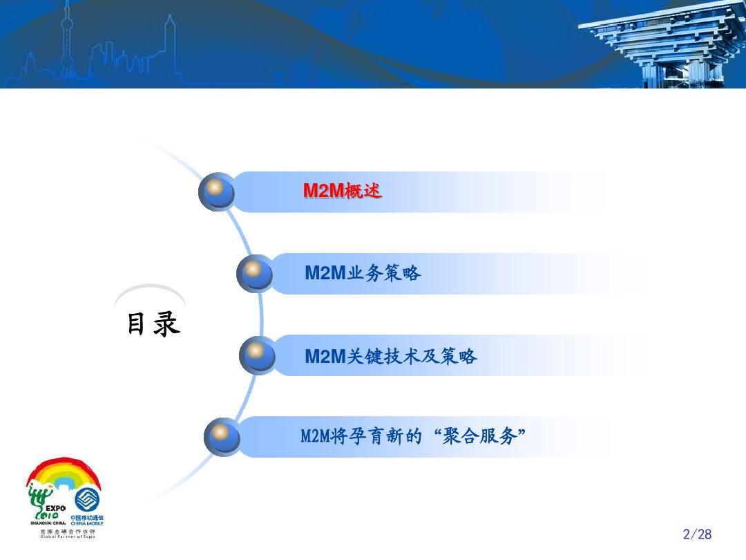 中国移动物联网M2M技术策略