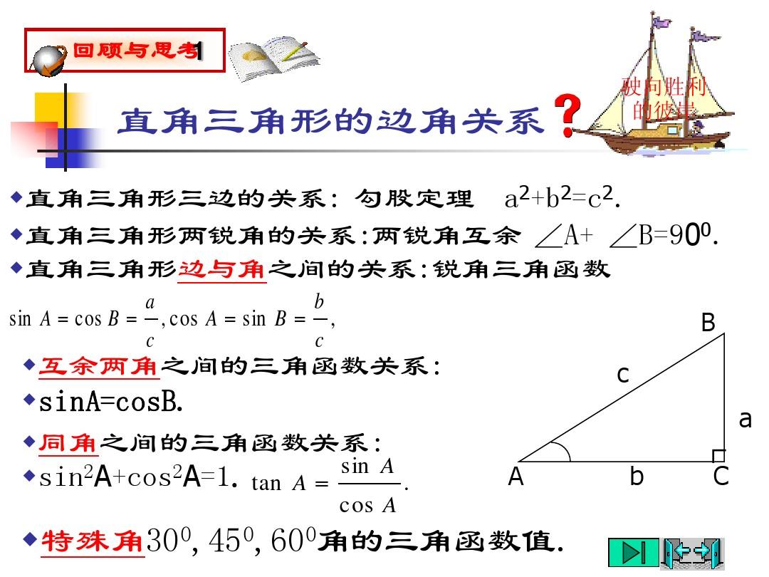 三角函数的有关计算(2)由三角函数值求角的度数