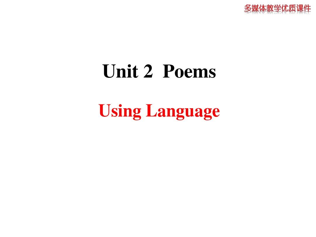Book6 Unit 2 Using Language