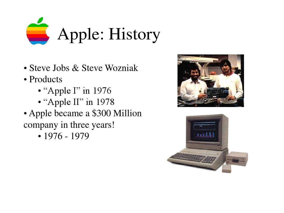 苹果和微软对比