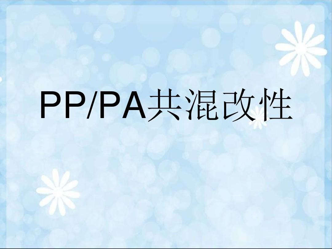 PP-PA6共混改性