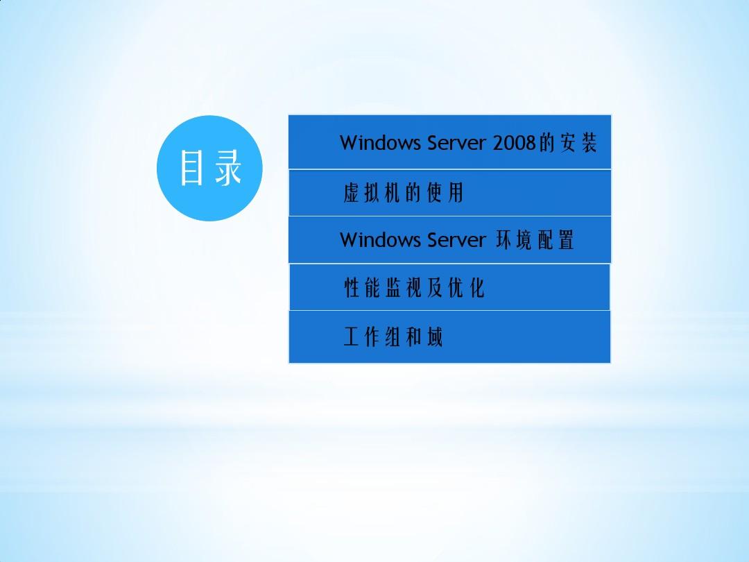 windowsServer基础入门