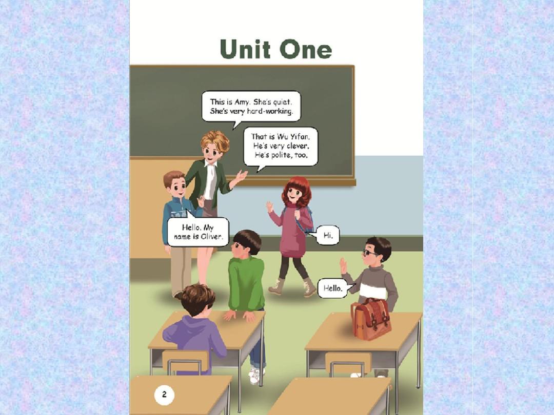 2014年新人教版五年级英语上册电子图片