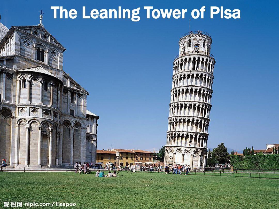 专业英语presentation-the leaning tower of pisa(比萨斜塔)