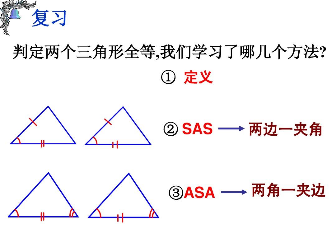 全等三角形的判定AAS
