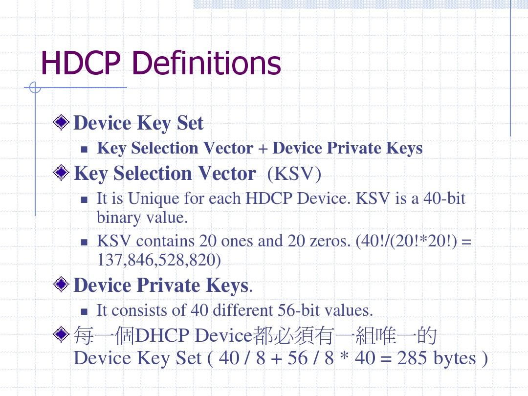 HDCP介绍