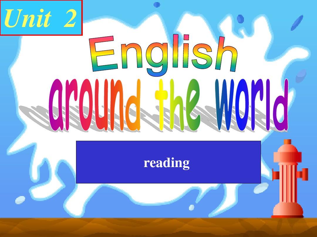 人教版高一英语必修一unit2+Reading++.课件教案资料