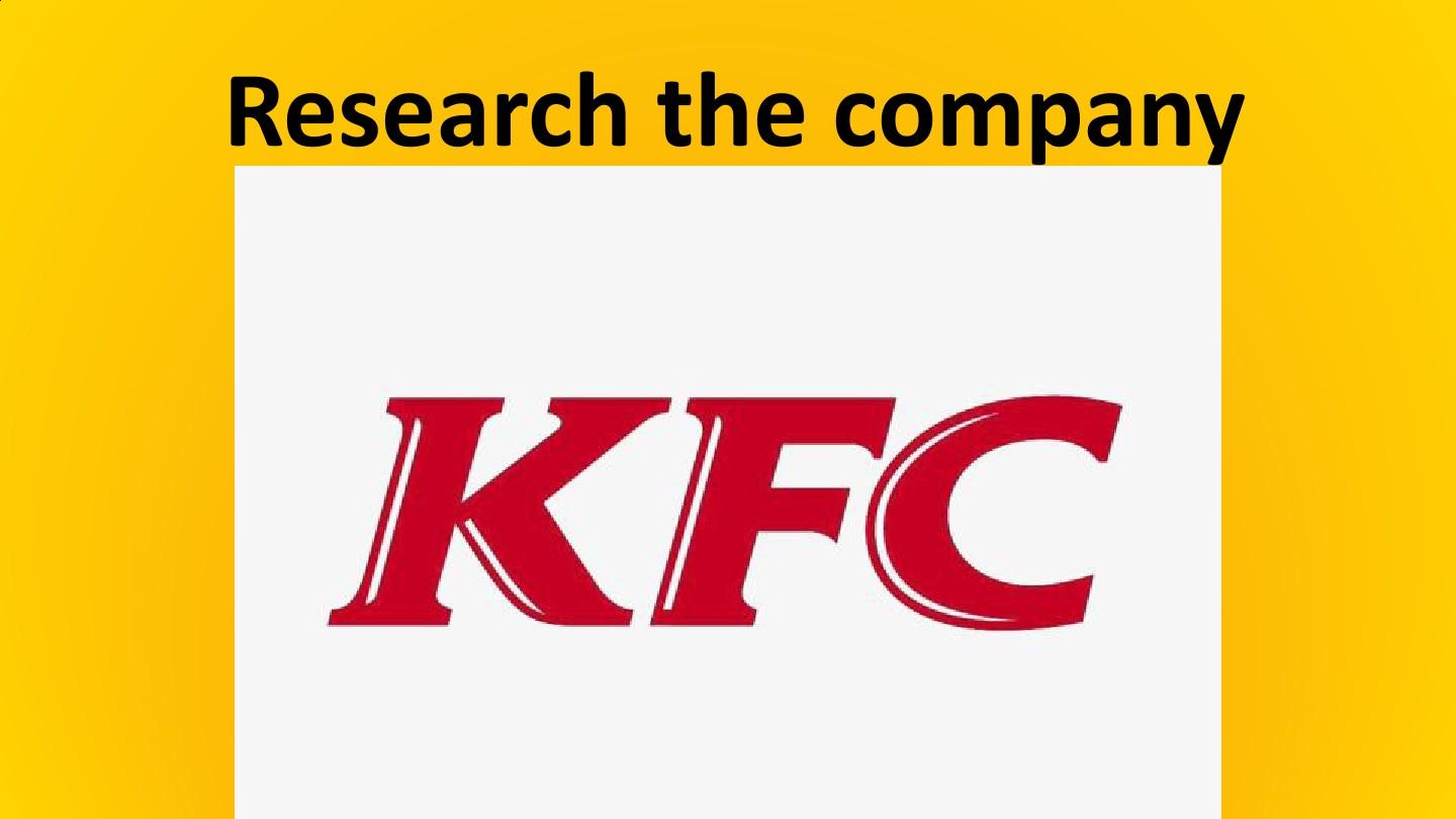 KFC公司介绍(英语)