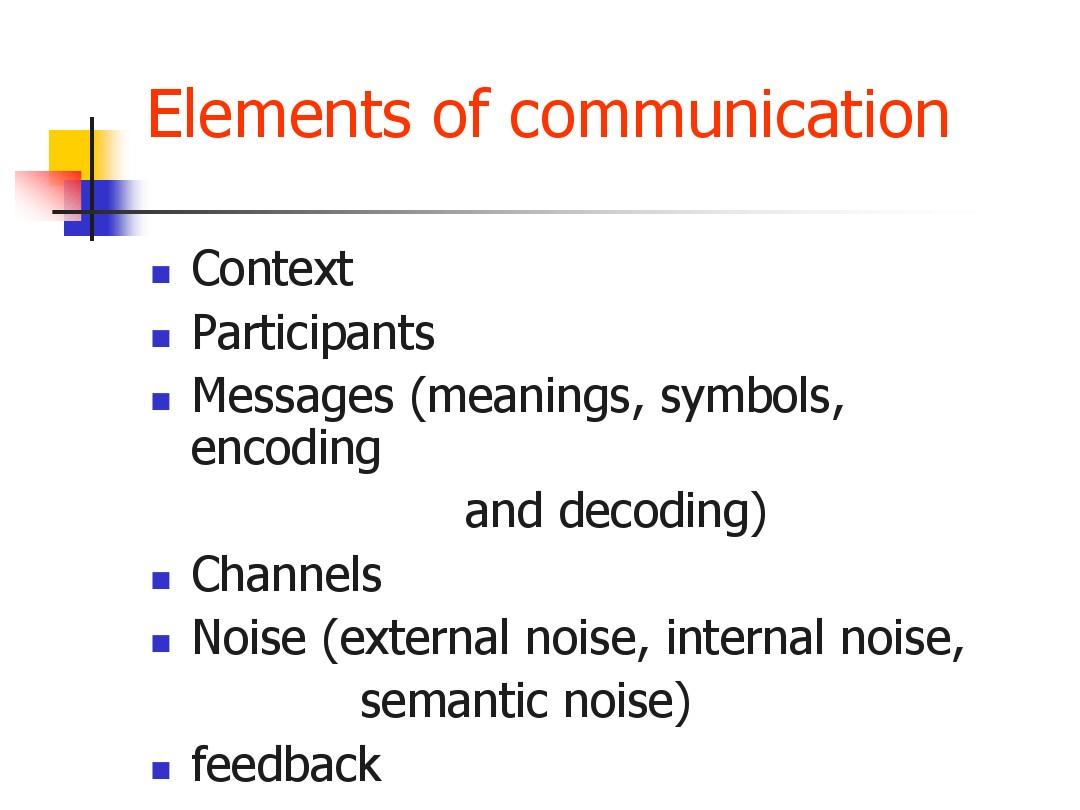北京大学出版社《跨文化交际》unit 2 Understanding of communication