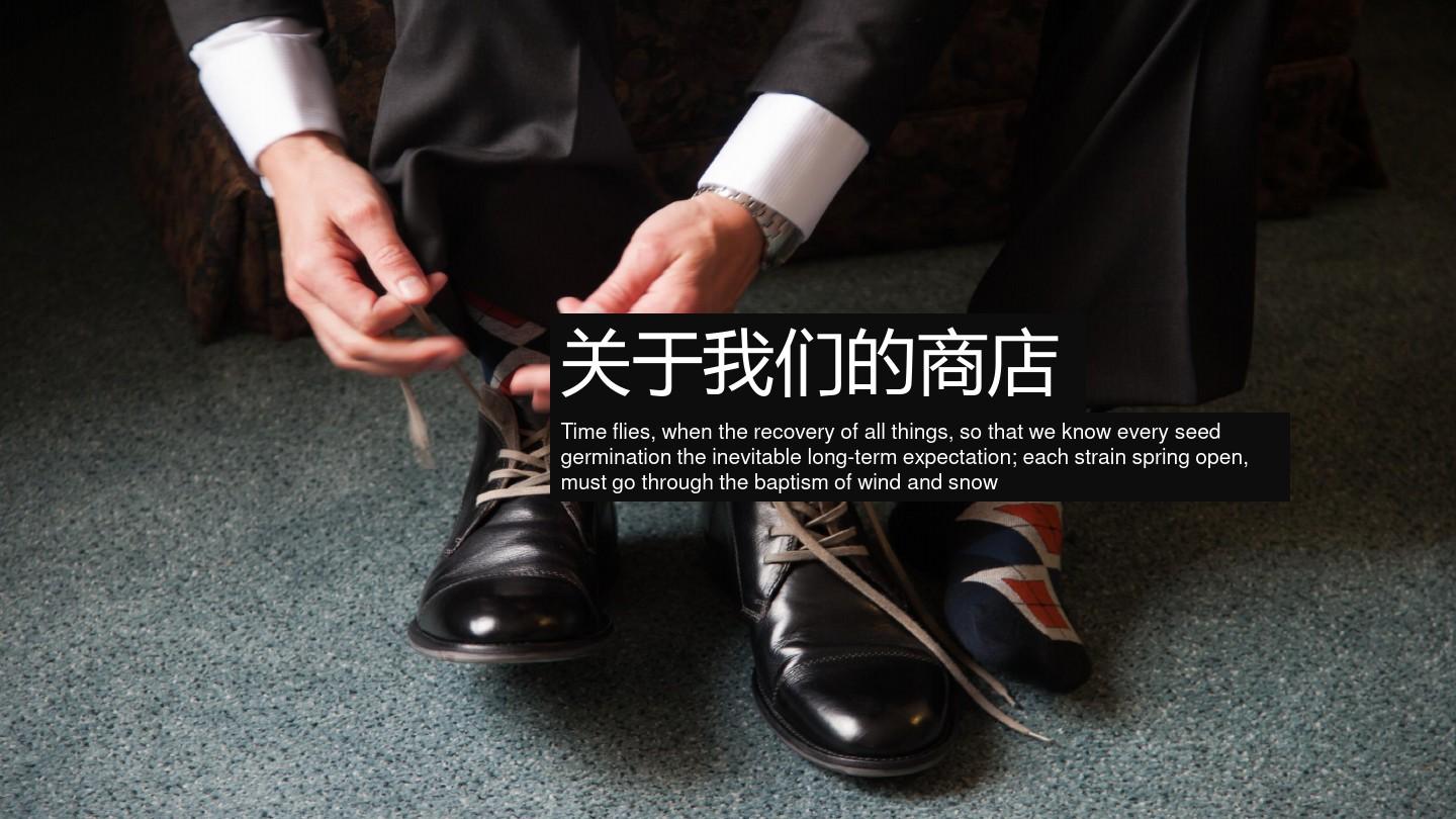 【动画】品牌运动鞋专卖店电商产品介绍促销PPT模板