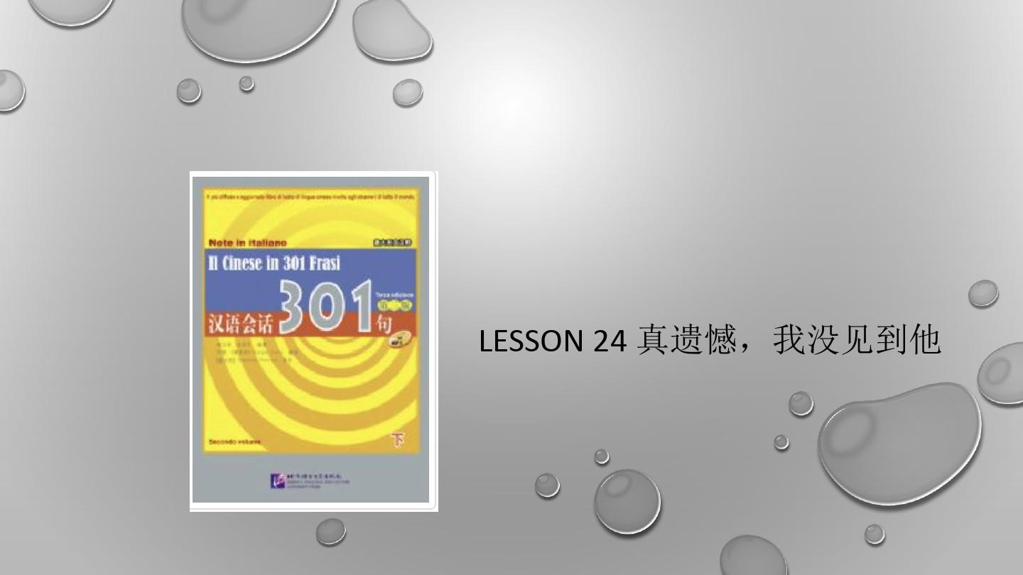 国家孔子学院-对外汉语教师教学课件-汉语会话lesson24